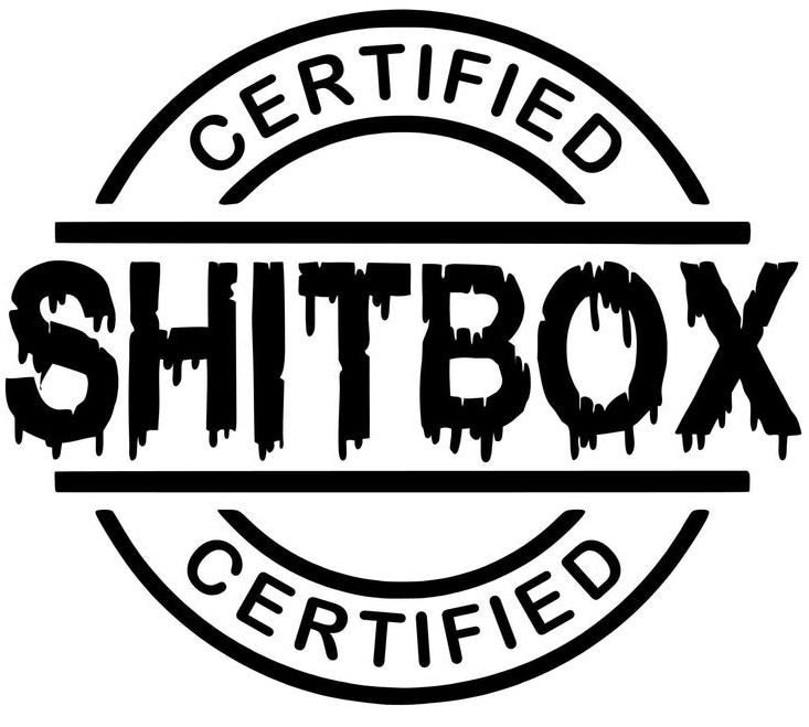 Certified Shitbox Sticker