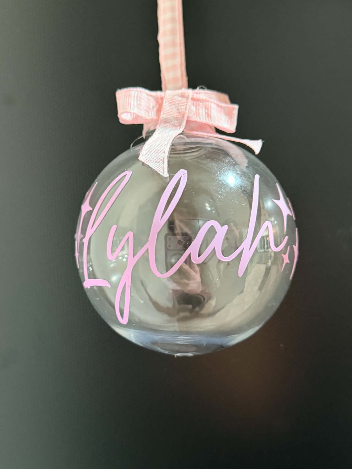 Custom Fillable Christmas Ornaments