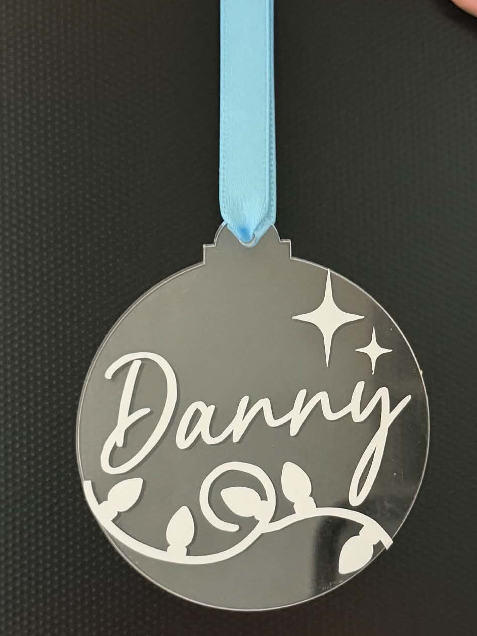 Custom Flat Christmas Ornaments