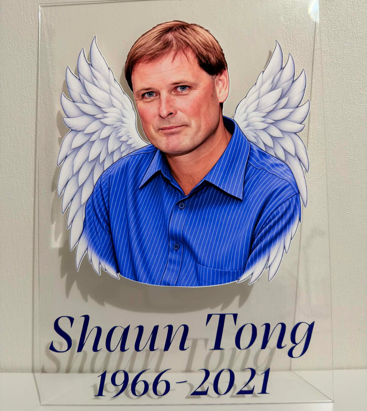 Custom Angel Acrylic Memorial