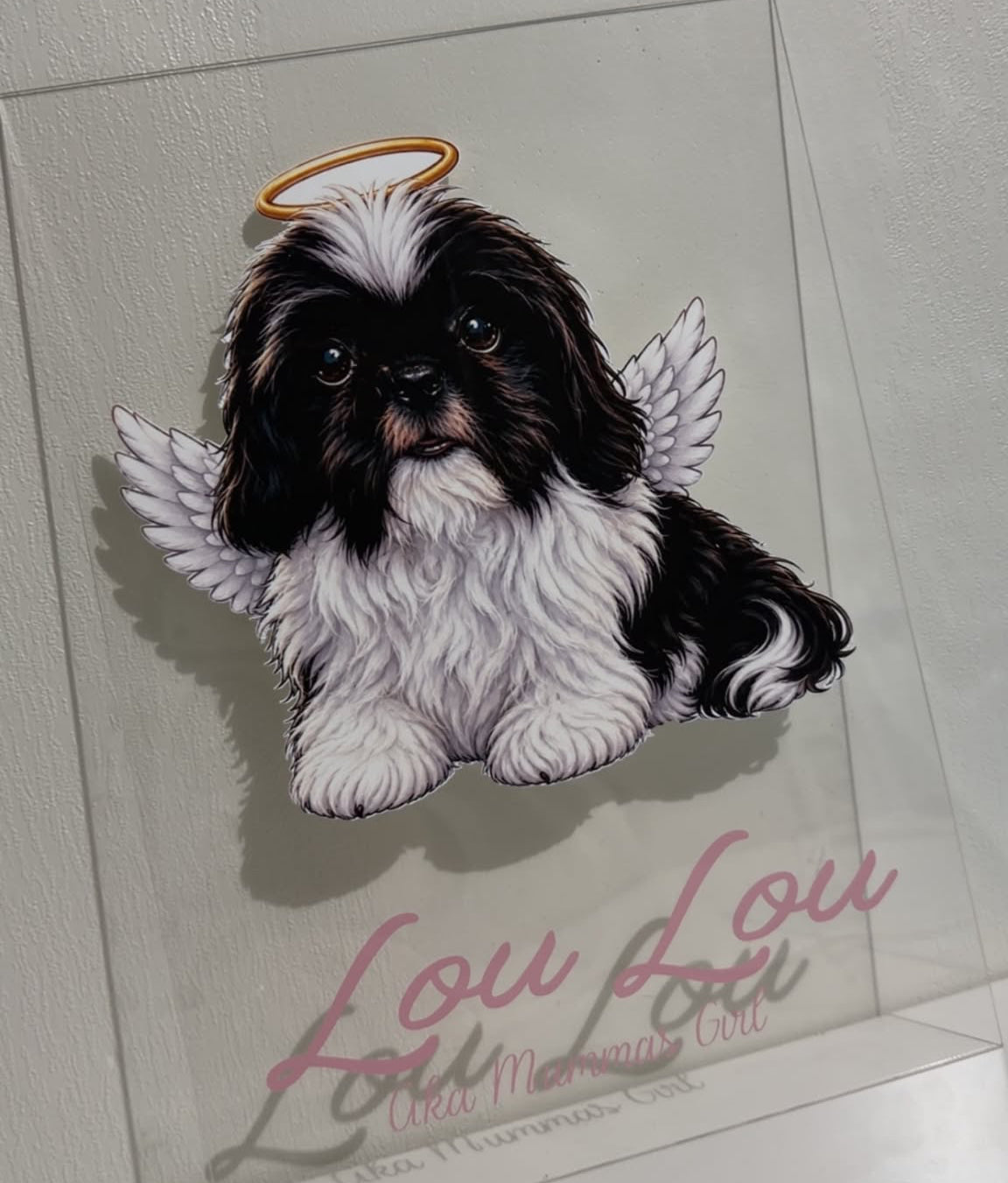 Custom Angel Acrylic Memorial